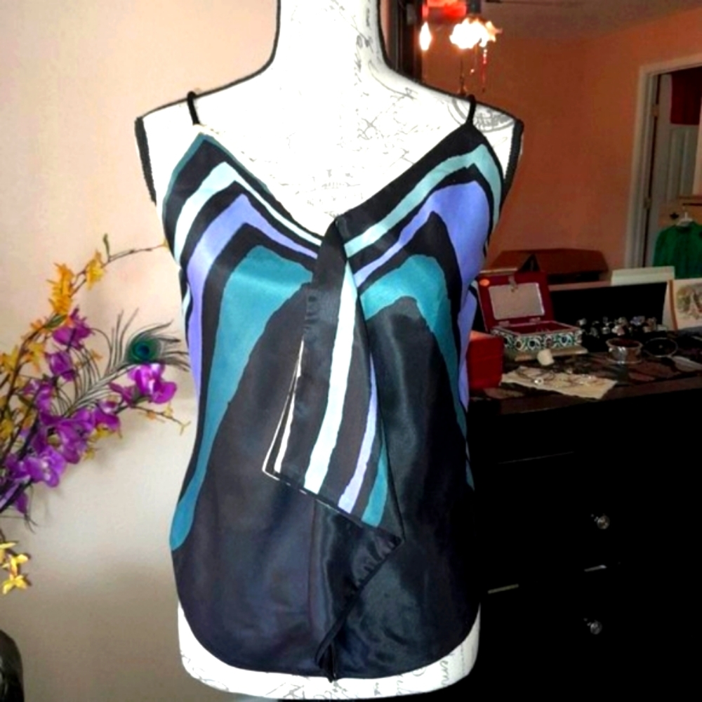 Rachel Rachel Roy Braided Straps Silky Camisole